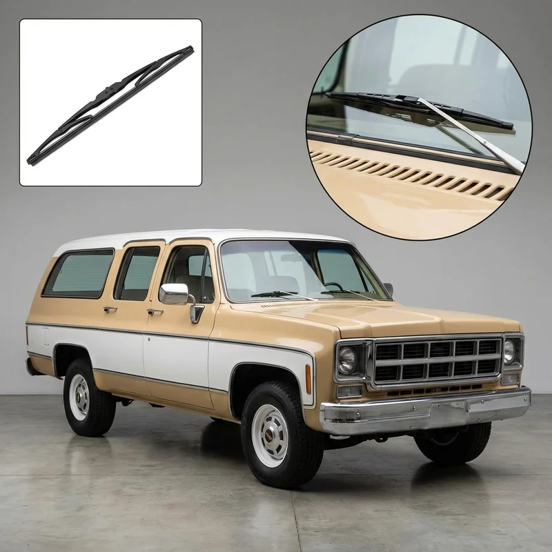 Passenger Side Wiper Blade for GMC K25 Suburban (1975 - 1978) - 1